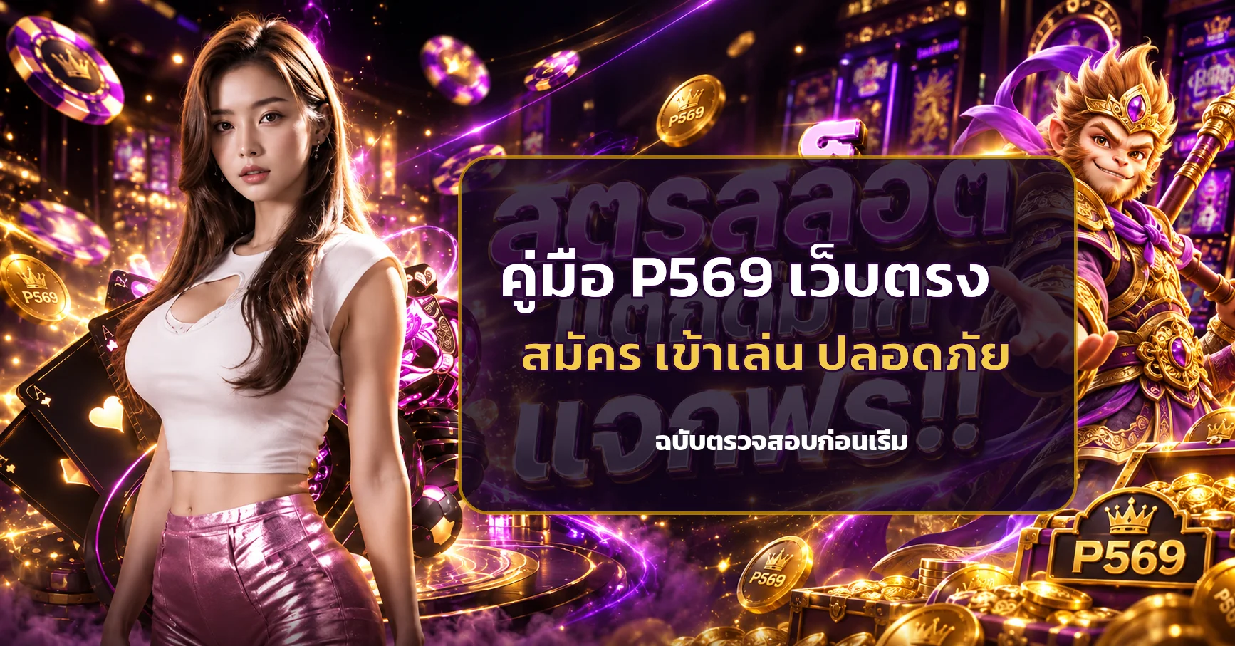 P569 คู่มือสมัคร ทางเข้า ฝากถอน และใช้งานอย่างปลอดภัย